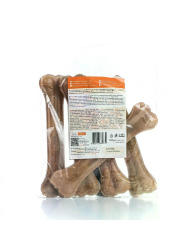 anipro кокал от телешка кожа 25 см, 200 - 220 г / 5 бр в опаковка