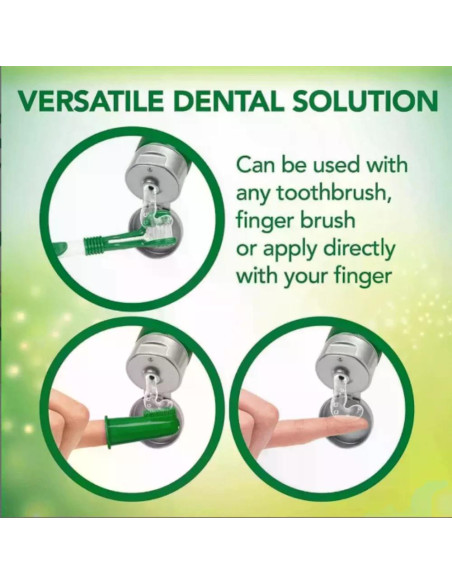 Vet-Best Dental Gel – паста за зъби за кучета + силиконова четка за зъби, 100 г