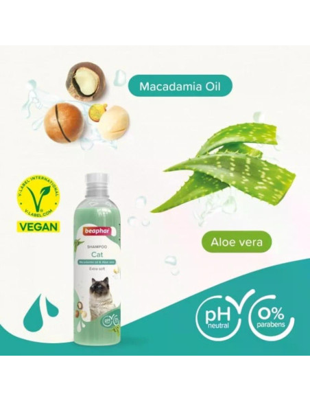 Beaphar Shampoo Cat - шампоан за котки с Макадамия 250 мл