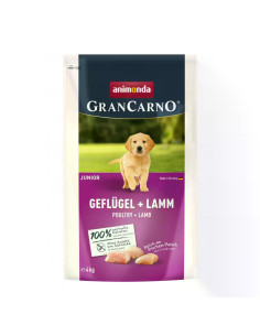 GranCarno Junior - суха храна за малки кученца с птиче и агнешко, 4 кг