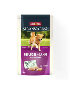 GranCarno Adult - суха храна за израснали кучета с птиче и агнешко, 4 кг