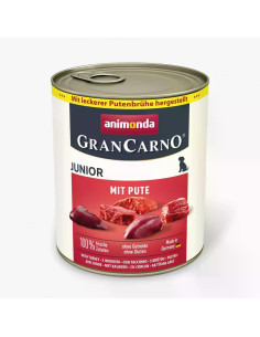 GranCarno Dog Junior храна за малки кученца с пуешко, 800 г