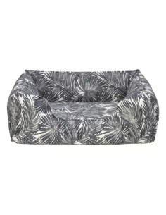 Pet Comfort Alpha водоустойчиво легло за кучета и котки, устойчивo на петна, черно-бяло, М, 65х80 см