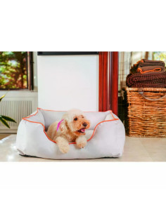 Pet Comfort Alpha водоустойчиво легло за кучета и котки, устойчивo на петна, светло сиво, S, 50х60 см 2