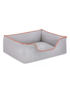 Pet Comfort Alpha водоустойчиво легло за кучета и котки, устойчивo на петна, светло сиво, М, 65х80 см