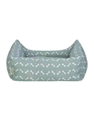 Pet Comfort Uniform легло за куче кучета и котки, мента-бяло, S, 60х50 см