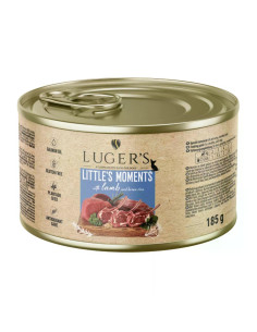 Lugers Dog храна за дребни породи кучета с агне и кафяв ориз, 185 г, 6 бр./стек