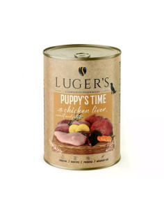 Lugers Puppy храна за малки кученца с пилешки дробчета, 400 г, 6 бр./стек