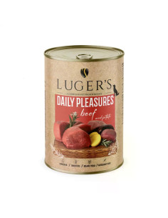 Lugers Dog храна за кучета с говеждо и картофи, 400 г, 6 бр./стек