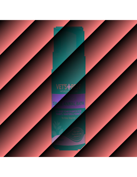 Vets Best Waterless Small Animal Bath шампоан-пяна за дребни животни без отмиване, 150 мл