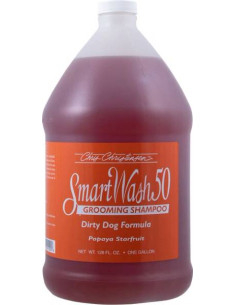 Chris Christensen - SmartWash Dirty Dog Formula Papaya Starfruit - Шампоан с формула за силно замърсенa козина - папая - 3.8л
