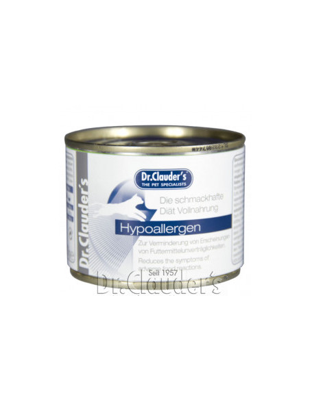 Лечебна, хипоалергенна консервирана храна Dr.Clauders CAT VET Hypoallergen Diet за котки при различни алергии