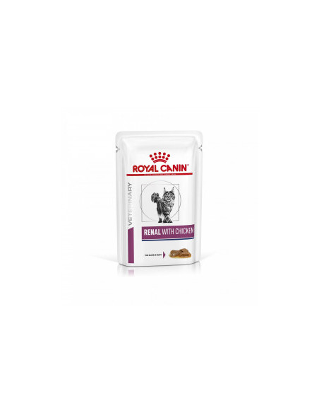 Royal Canin Renal Cat Chicken - пауч с пилешко за котки при хронична бъбречна недостатъчност