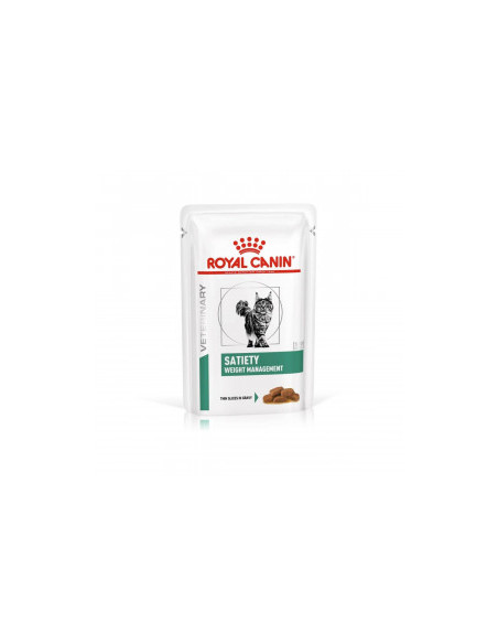 Royal Canin Satiety Weight Management - пауч за котки за намаляване на наднорменото тегло при затлъстяване