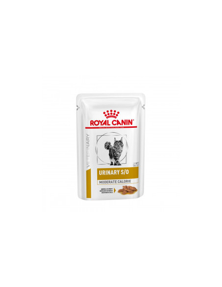 Royal Canin Urinary S/O Moderate Calorie - пауч с пилешко за котки, при заболявания на долната част на уринарния тракт