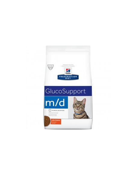 Hills Prescription Diet m/d - диета при диабет при котки 1.5 кг.