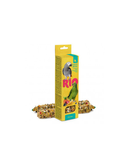 Крекери за големи папагали RIO Sticks for parrots с плодове