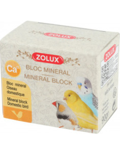 Zolux минерално блокче за папагали, канарчета и екзотични птички