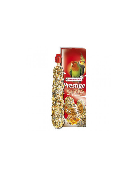 Versele Laga Prestige Sticks for Big Parakeets with Nuts-Honey лакомство за големи папагали с ядки и мед 2х70гр.
