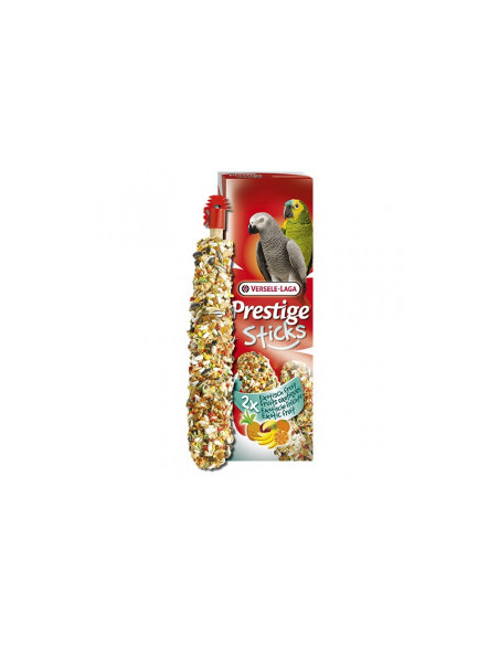 Versele Laga Prestige Sticks Parrots with Exotic Fruits лакомство за големи папагали с екзотични плодове 2х70гр.