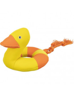 Плаваща играчка за кучета Trixie Aqua Toy duck on a rope Ринг с въже във формата на пате