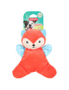 Кучешка екологична играчка Zolux MAXOU DOUDOU плюшена лисичка