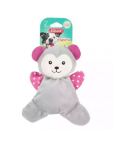 Кучешка екологична играчка Zolux MAXOU DOUDOU плюшено мече
