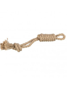 Кучешка играчка Trixie Playing rope with stick - въже за дърпане 35 см.