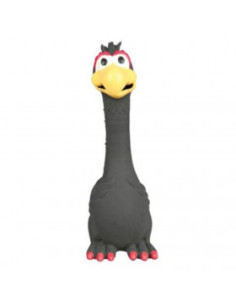 Латексова кучешка играчка Trixie Bird птица с мек пълнеж