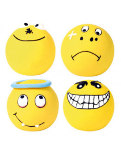 Trixie Smileys - Играчка за кучета Топка с усмивка 6 см.