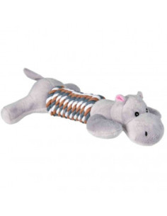 Кучешка играчка Trixie Animal with rope плюшено животно с въже