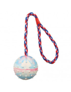 Кучешка играчка Trixie Ball on a rope въже с топка