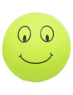 Кучешка играчка Trixie Smiley ball foam rubber мека, гумена топка