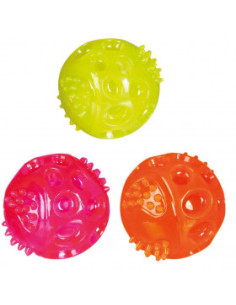 Кучешка играчка Trixie Flashing ball -гумена, свегеща топка