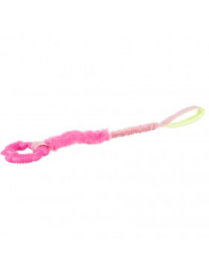 Кучешка играчка Trixie Bungee Tugger with ring Бънджи въже за дърпане с ринг