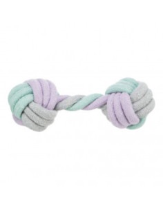 Въжена играчка Trixie Junior Dumbbell гиричка, подходяща за малки кученца