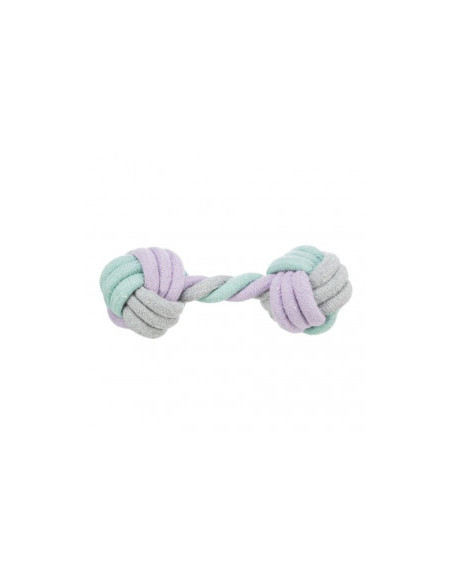 Въжена играчка Trixie Junior Dumbbell гиричка, подходяща за малки кученца