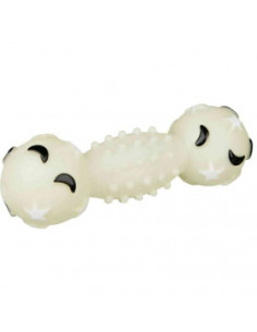 Кучешко играчка Trixie Dumbbell phosphorescent светеща гиричка със звук