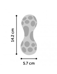 Гумен дъмбел Flamingo Wido squeak dumbbell със звук