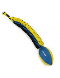 Ръгби топка за куче Beeztees , с приспособление за хвърляне