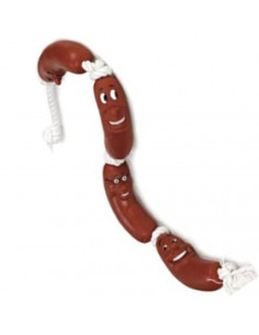 Кучешка играчка Beeztees 4 наденички на въже