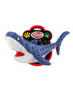Плюшена синя акула със звук PET NOVA, 35см.