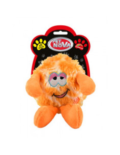 Плюшено оранжево чудовище със звук PET NOVA, 13см.