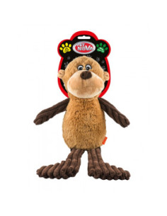 Плюшена кафява мечка със звук PET NOVA, 37см.