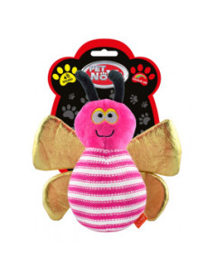 Плюшена розова пчеличка със звук PET NOVA