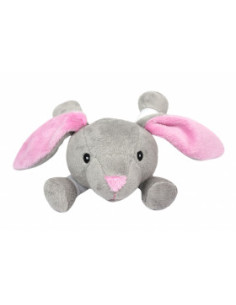 Плюшена играчка за кучета PET NOVA заек със звук 12.5 см.