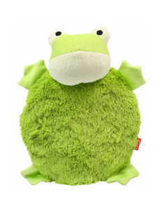 Плюшенo фризби - жаба PET NOVA със звук 25 см.