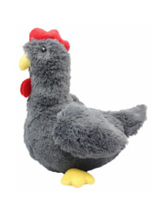 Плюшена играчка за куче PET NOVA кокошка със звук 34 см.