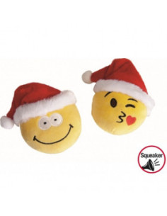 Коледна Играчка топка Emoji - 15см
