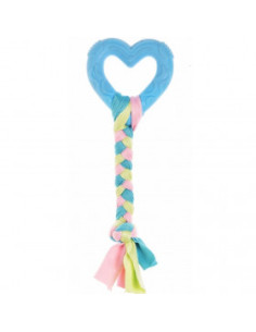 Гумена играчка за зъбки с въже Record 23 см